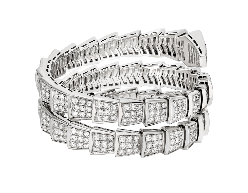Carave Paris Pavé Diamond Triple Wrap Bracelet