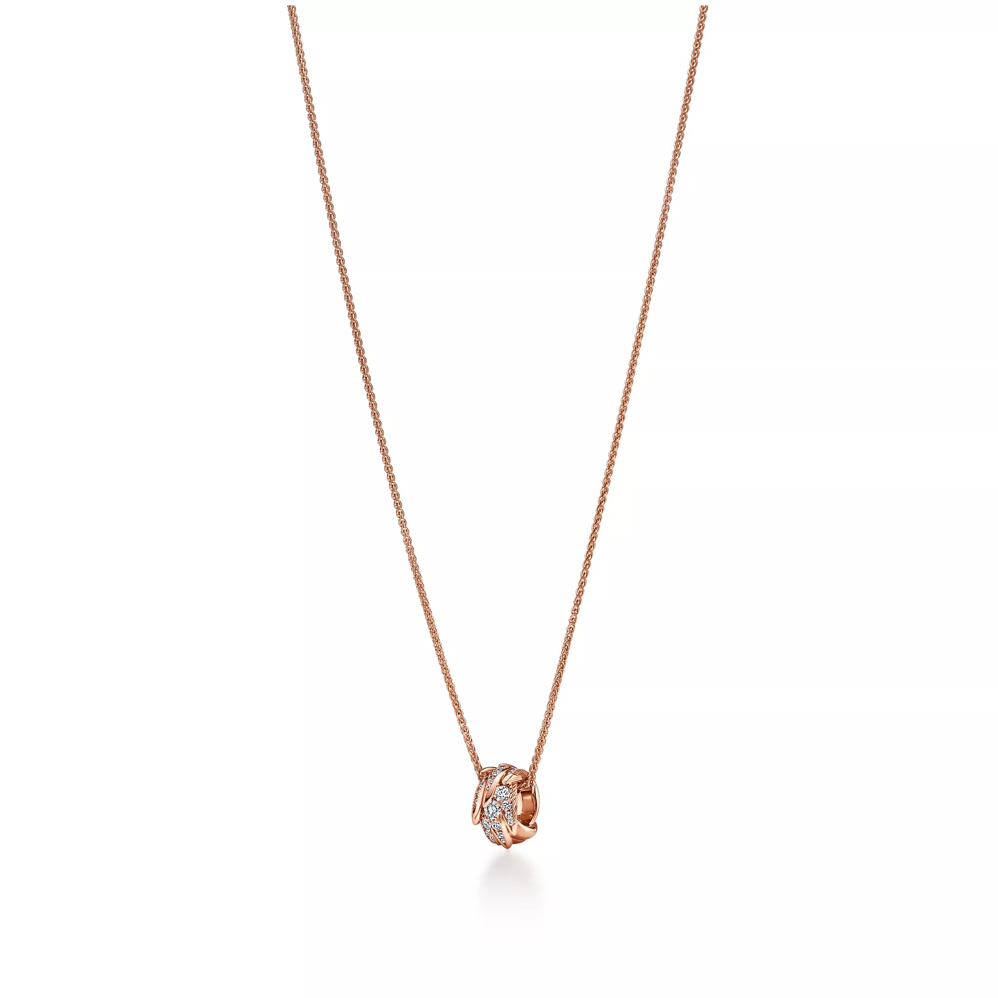 Carave Paris Oval Halo Pendant Necklace