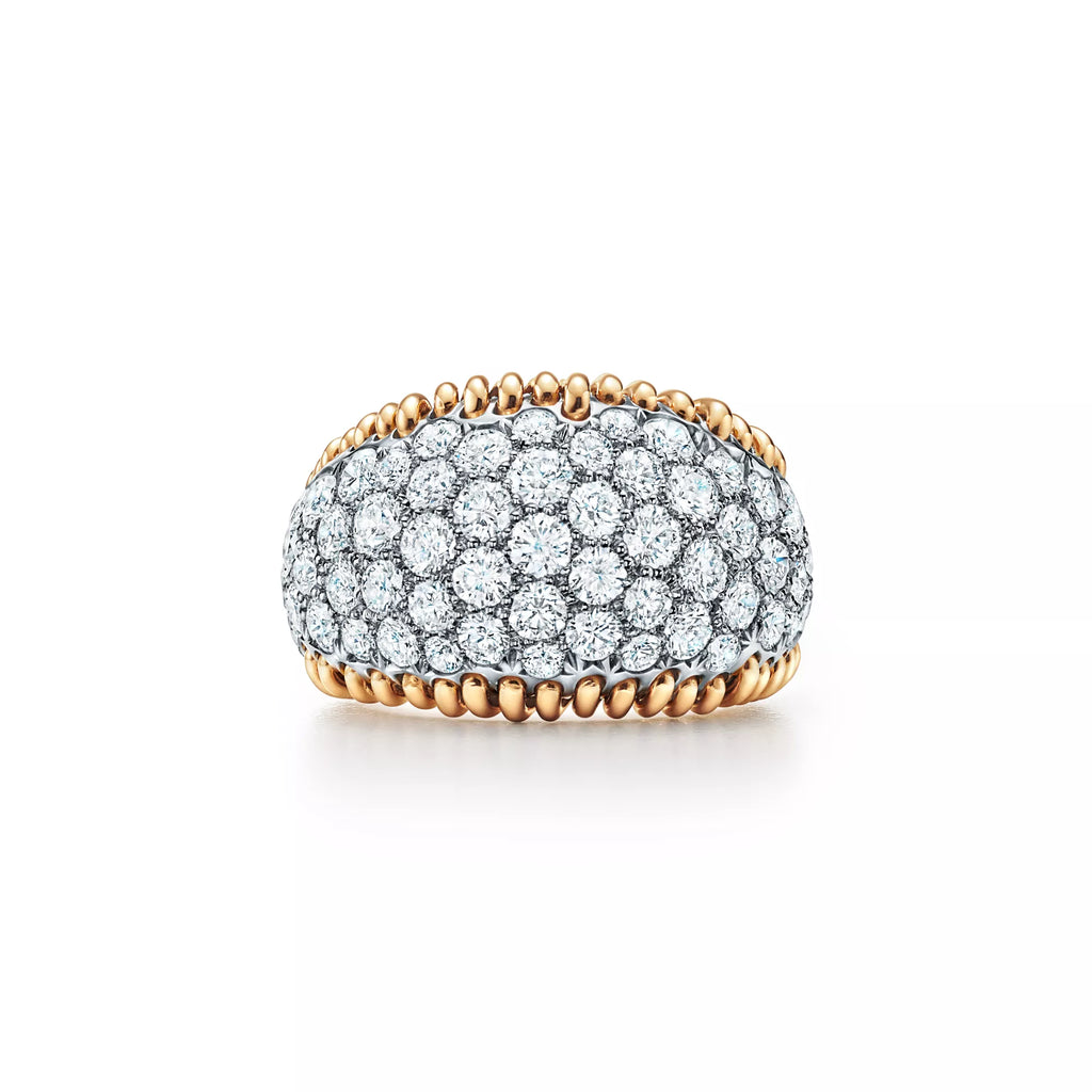 Carave Paris Barbed Diamond Link Ring