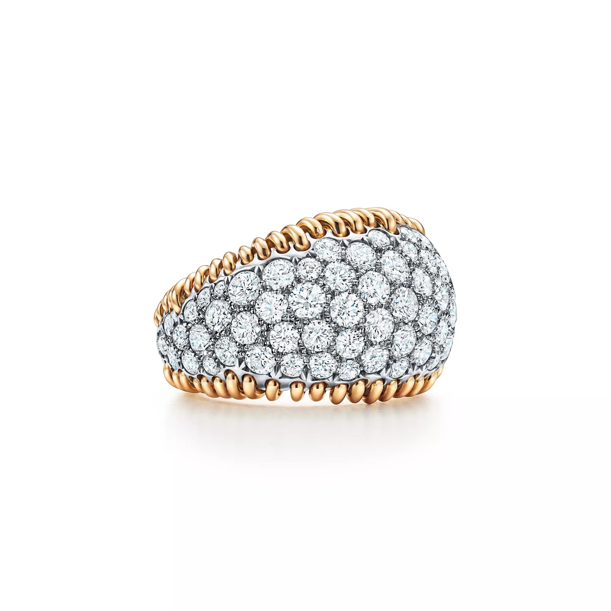 Carave Paris Barbed Diamond Link Ring