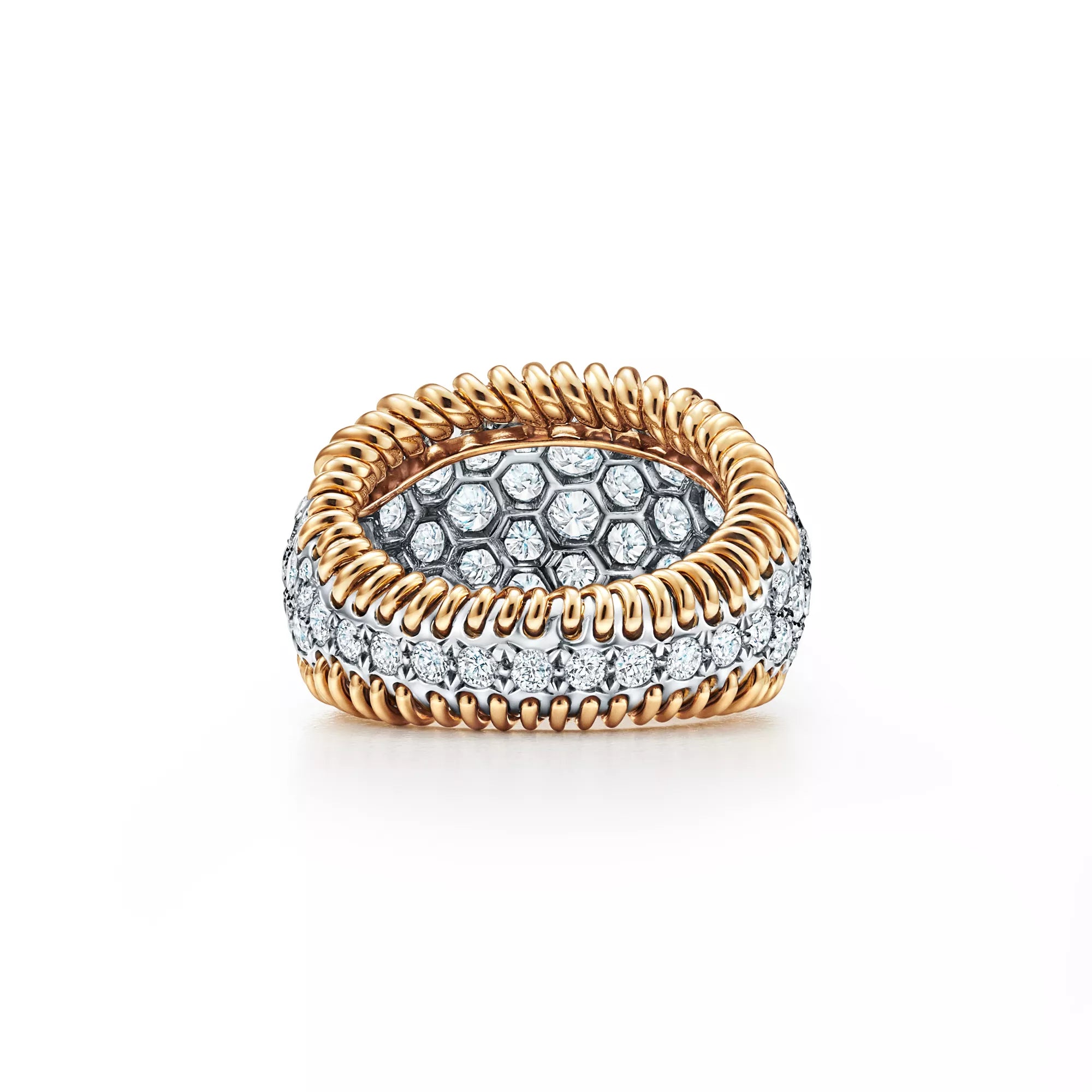 Carave Paris Barbed Diamond Link Ring