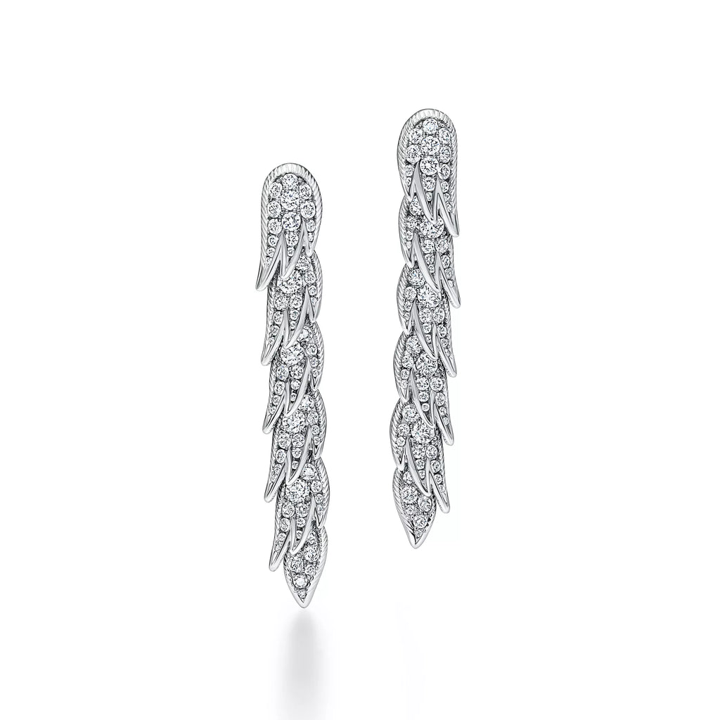 Carave Paris Angel Wing Diamond Stud Earrings