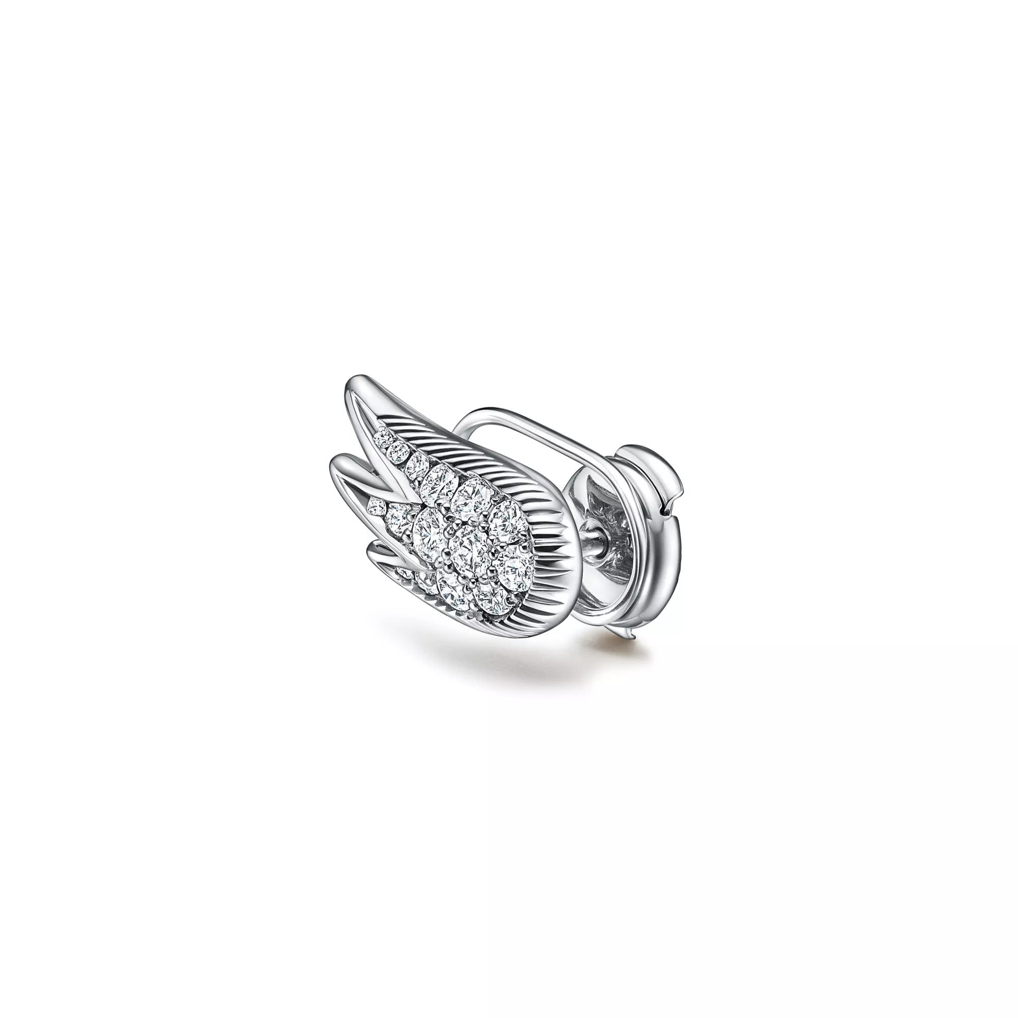 Carave Paris Angel Wing Diamond Stud Earrings