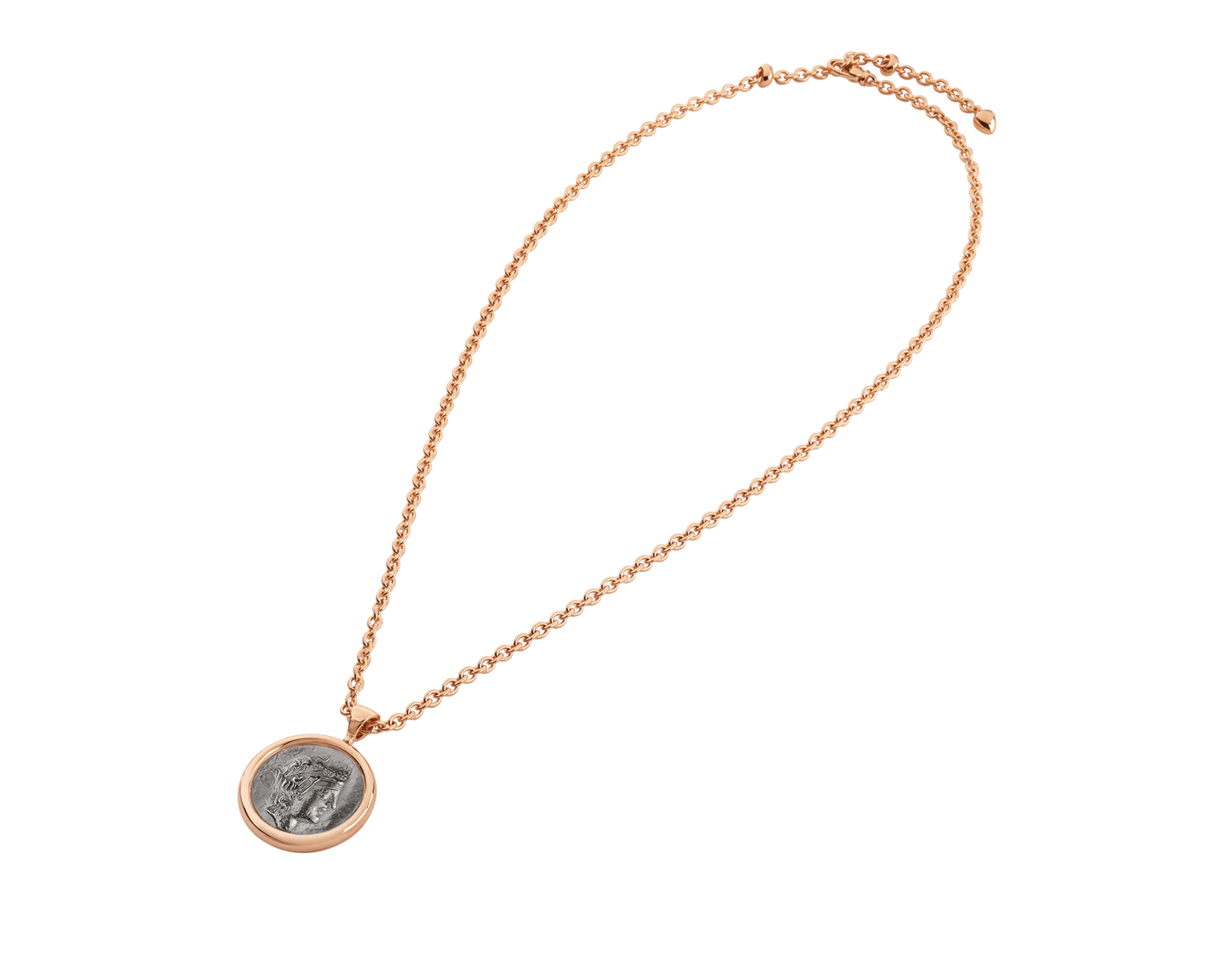 Carave Paris Antique Coin Medallion Necklace