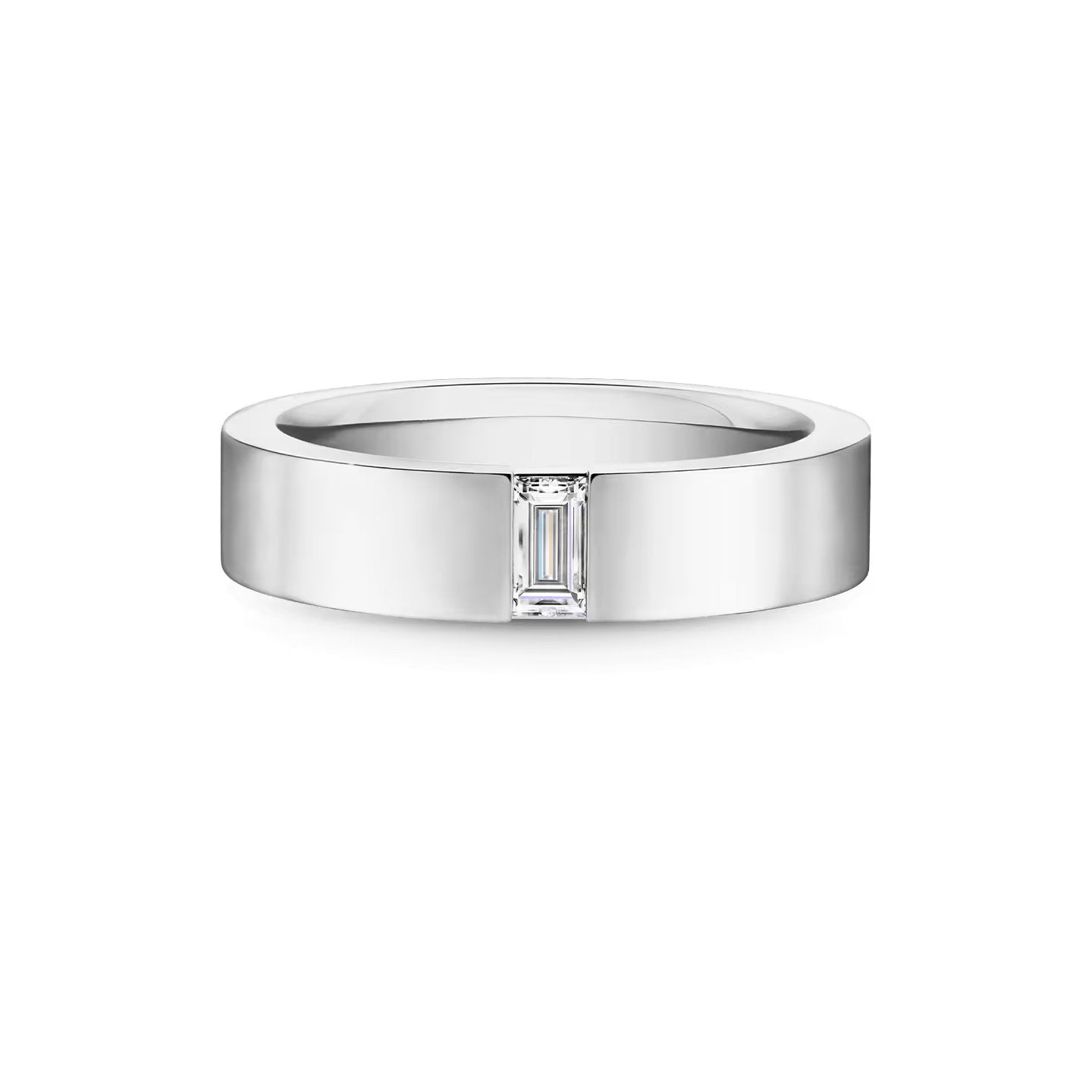 Carave Paris Baguette Cut Single Diamond Band Ring