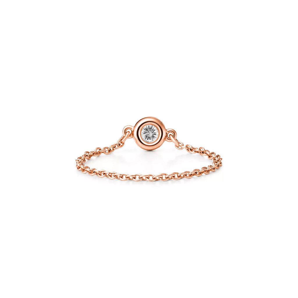 Carave Paris Bezel Diamond Chain Ring