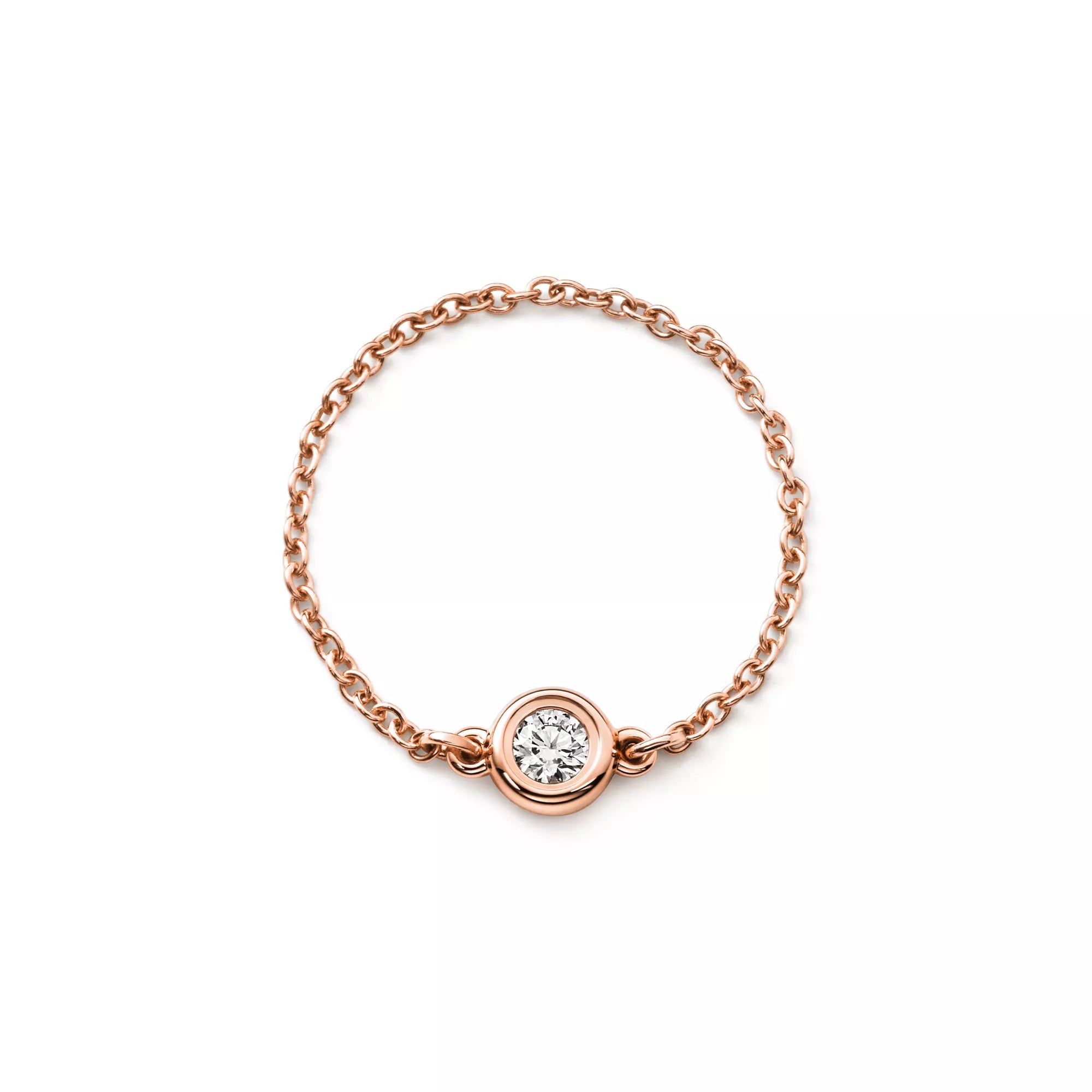 Carave Paris Bezel Diamond Chain Ring