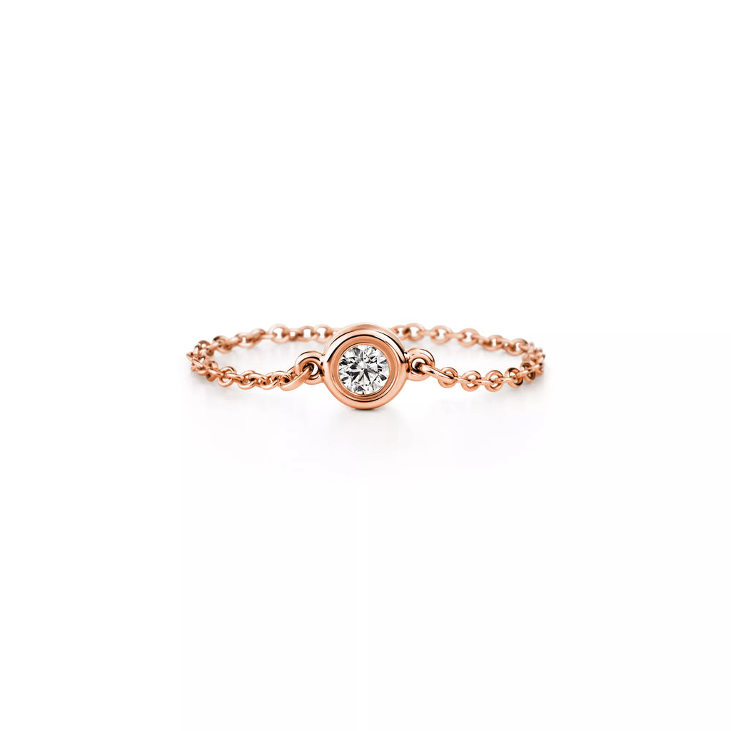 Carave Paris Bezel Diamond Chain Ring