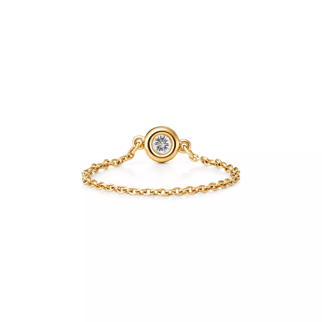 Carave Paris Bezel Diamond Chain Ring