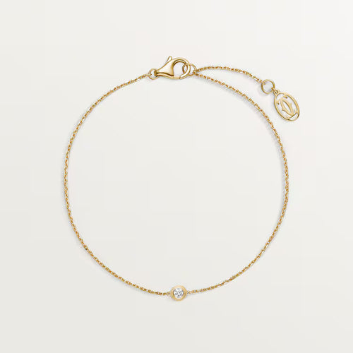 Carave Paris Bezel Solitaire Chain Bracelet