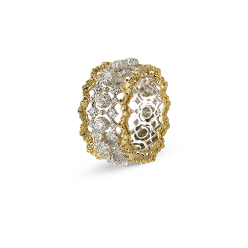 Carave Paris Bicolor Vintage Diamond Cocktail Ring