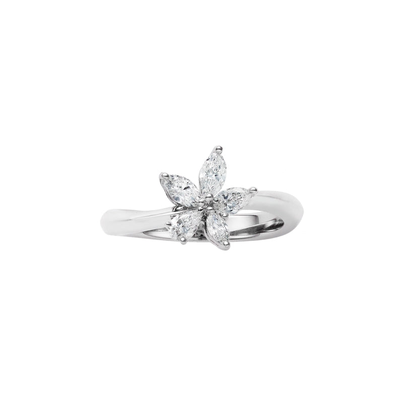 Carave Paris Bloom Marquise Gemstone Ring