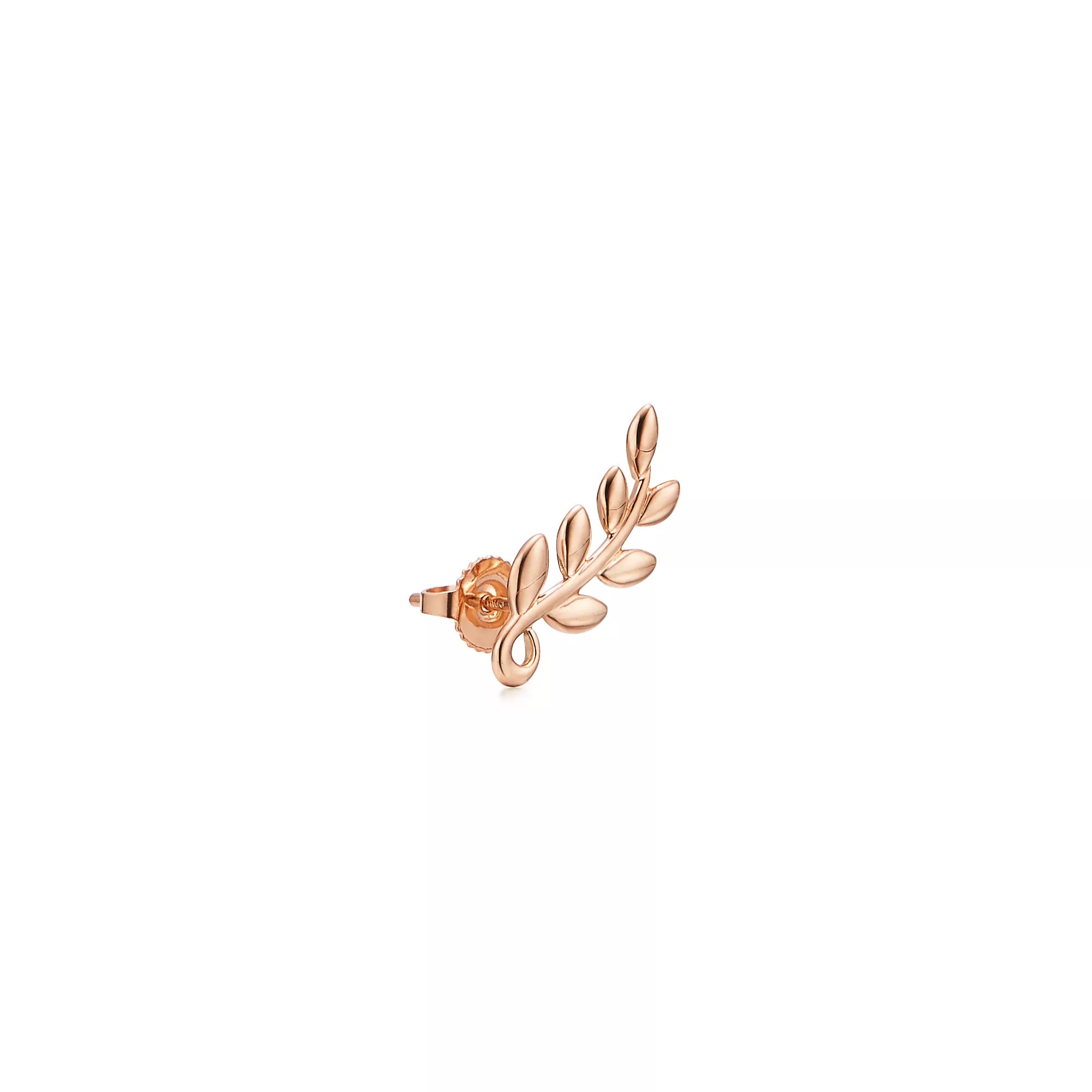 Carave Paris Botanical Leaf Climber Stud Earring