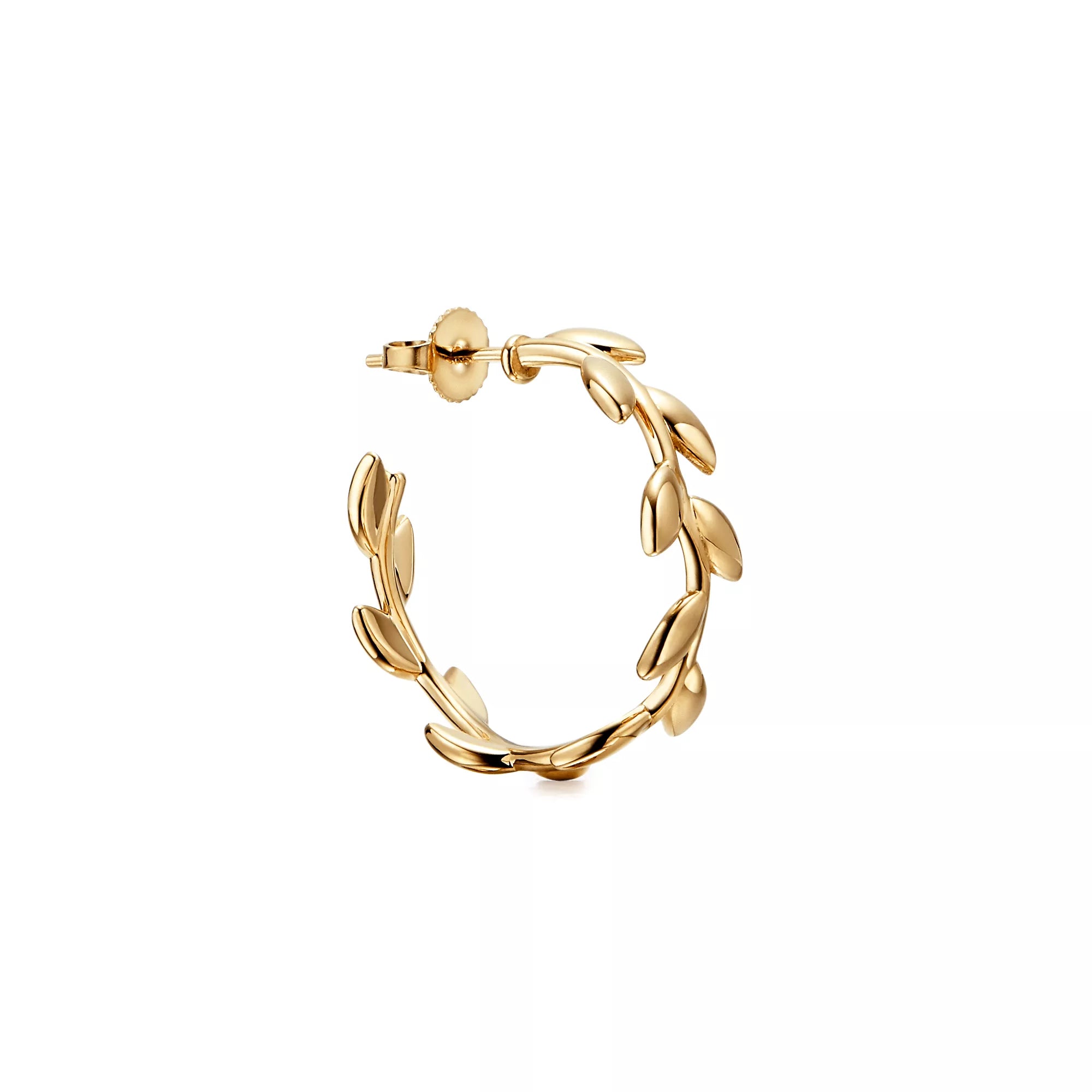Carave Paris Botanical Leaf Hoop Earring