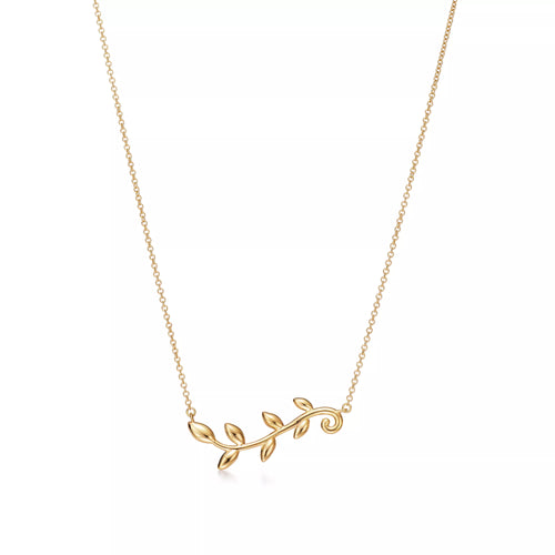 Carave Paris Botanical Vine Pendant Necklace