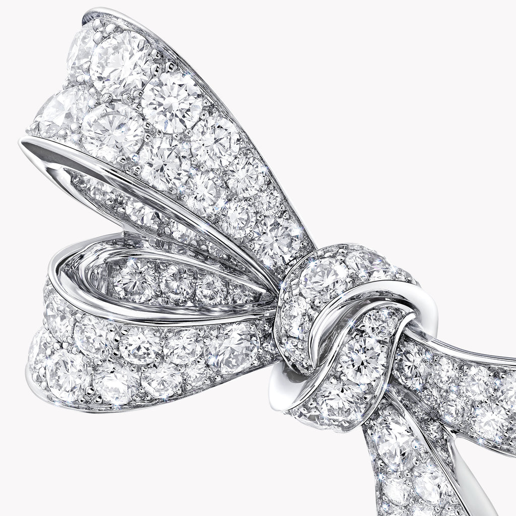 Carave Paris Bow Diamond Stud Earrings