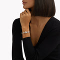 Carave Paris Butterfly Diamond Bangle White Gold