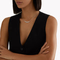 Carave Paris Butterfly Diamond Cluster Necklace
