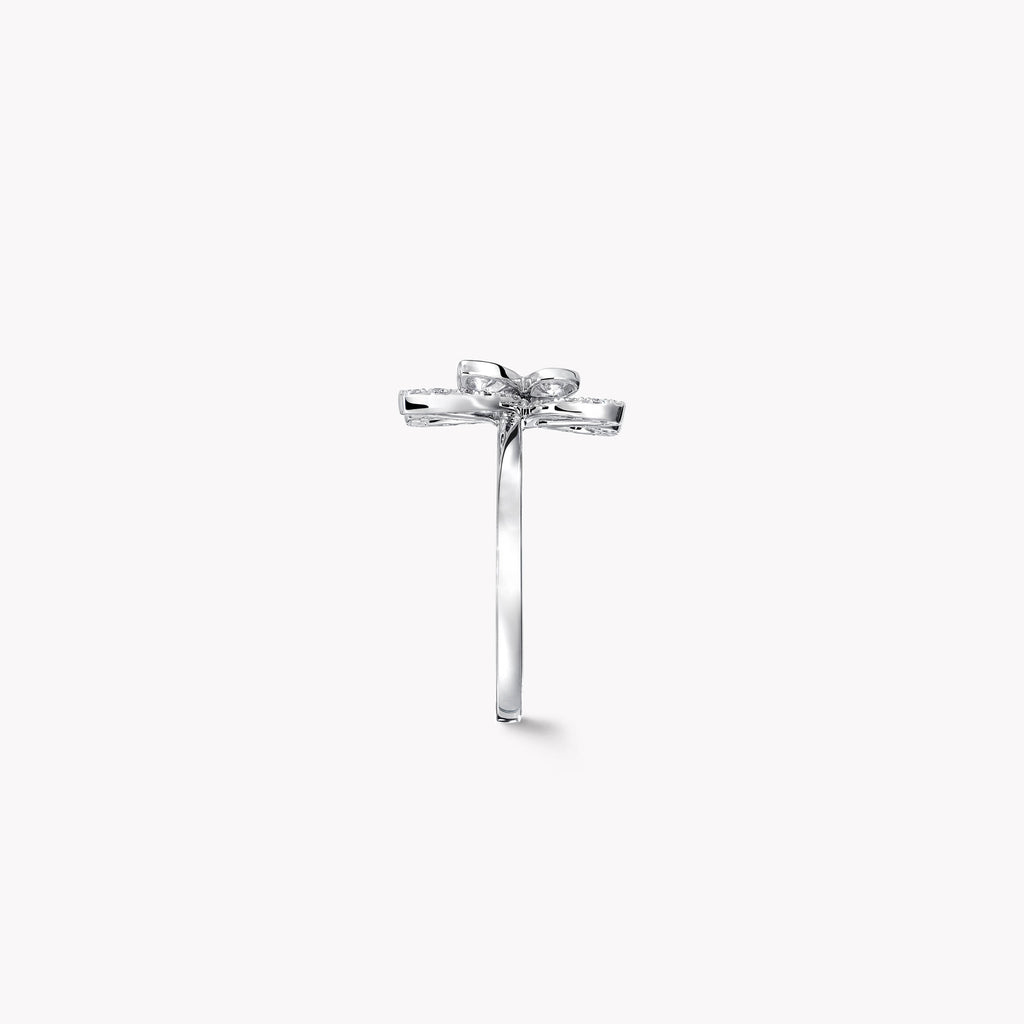 Carave Paris Butterfly Diamond Openwork Statement Ring