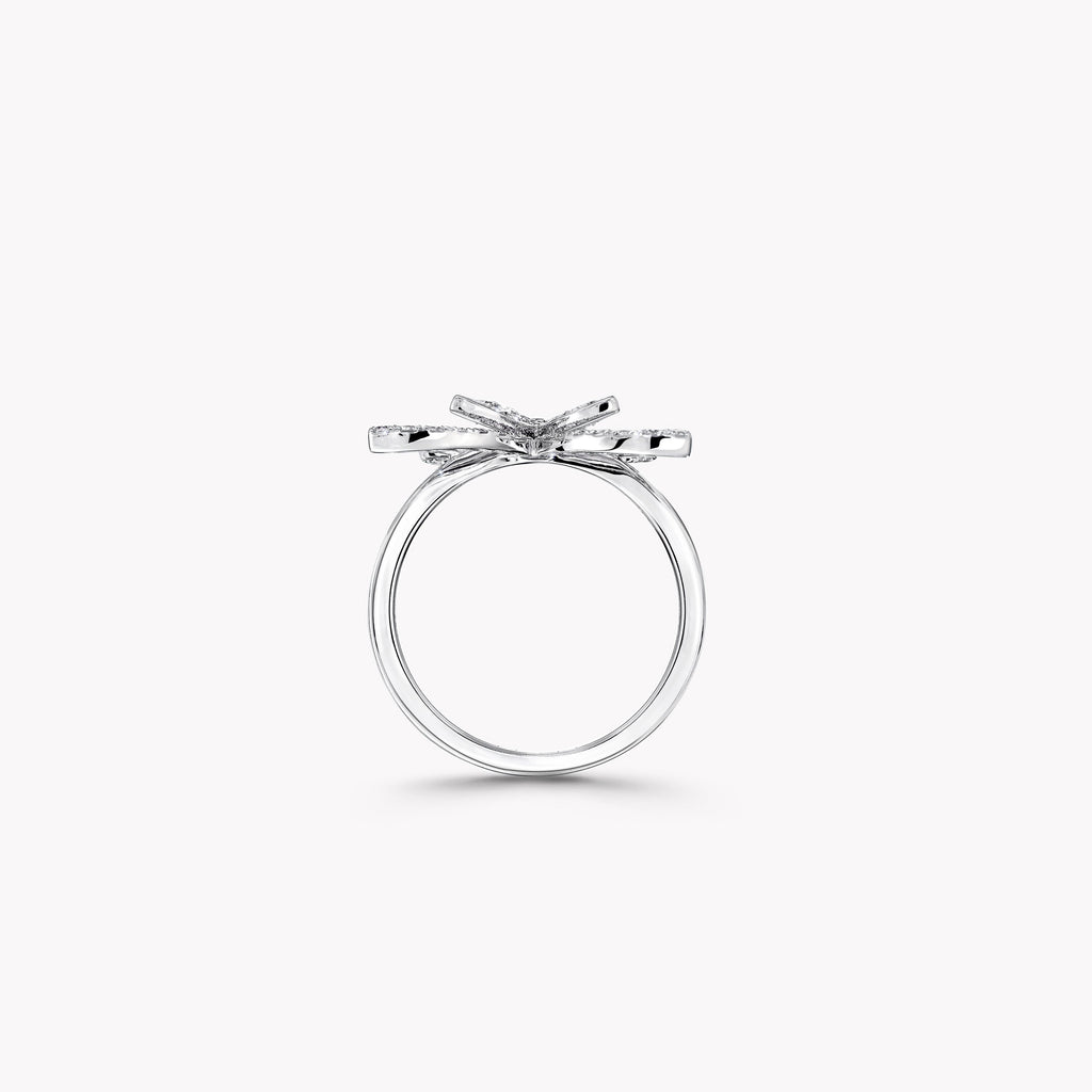 Carave Paris Butterfly Diamond Openwork Statement Ring