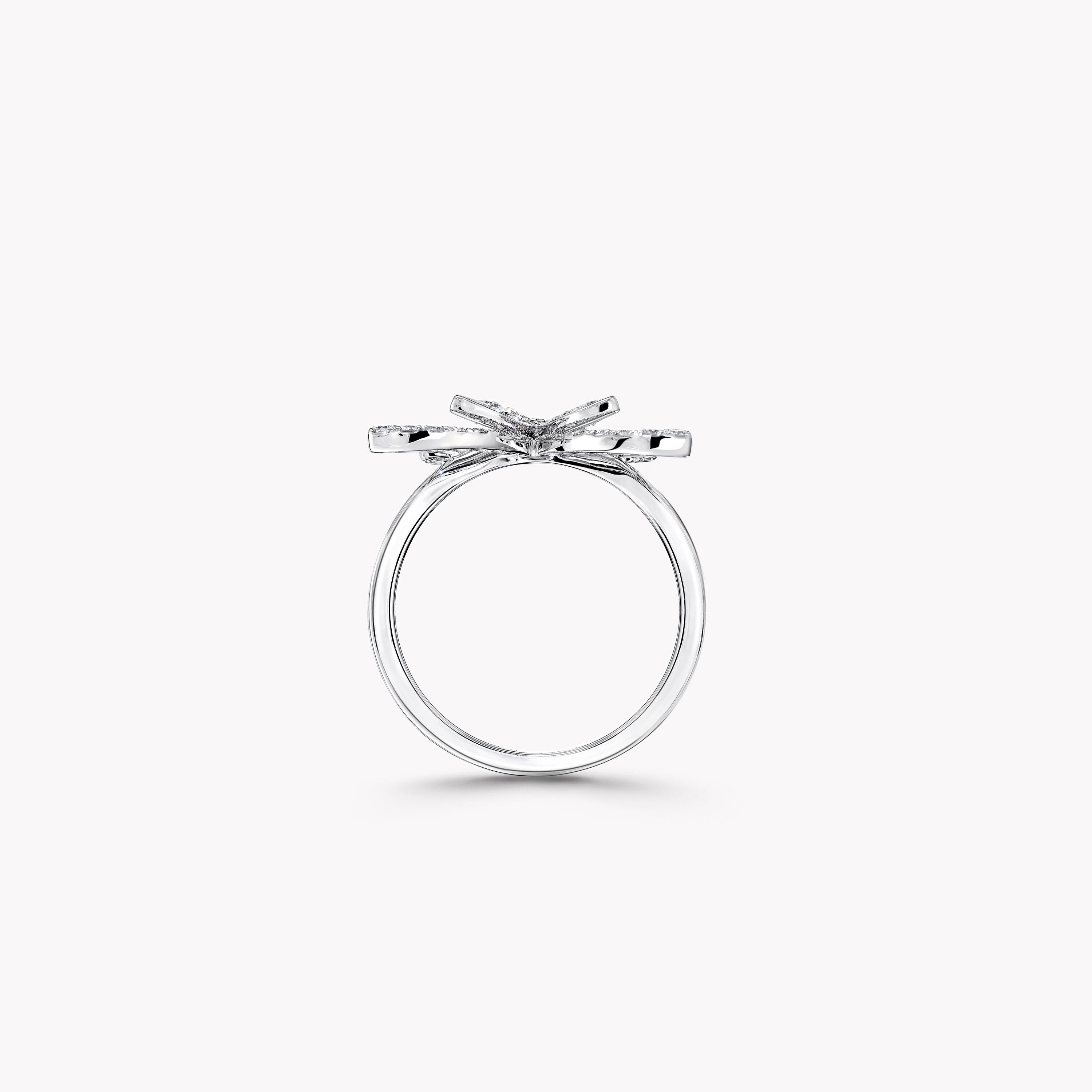 Carave Paris Butterfly Diamond Openwork Statement Ring