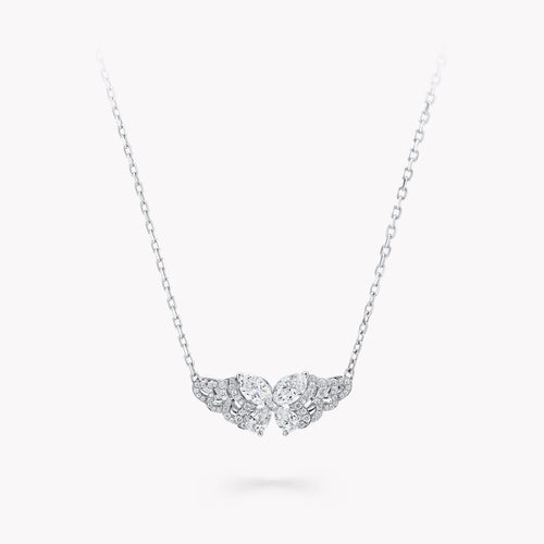 Carave Paris Butterfly Inspired Diamond Pendant Necklace