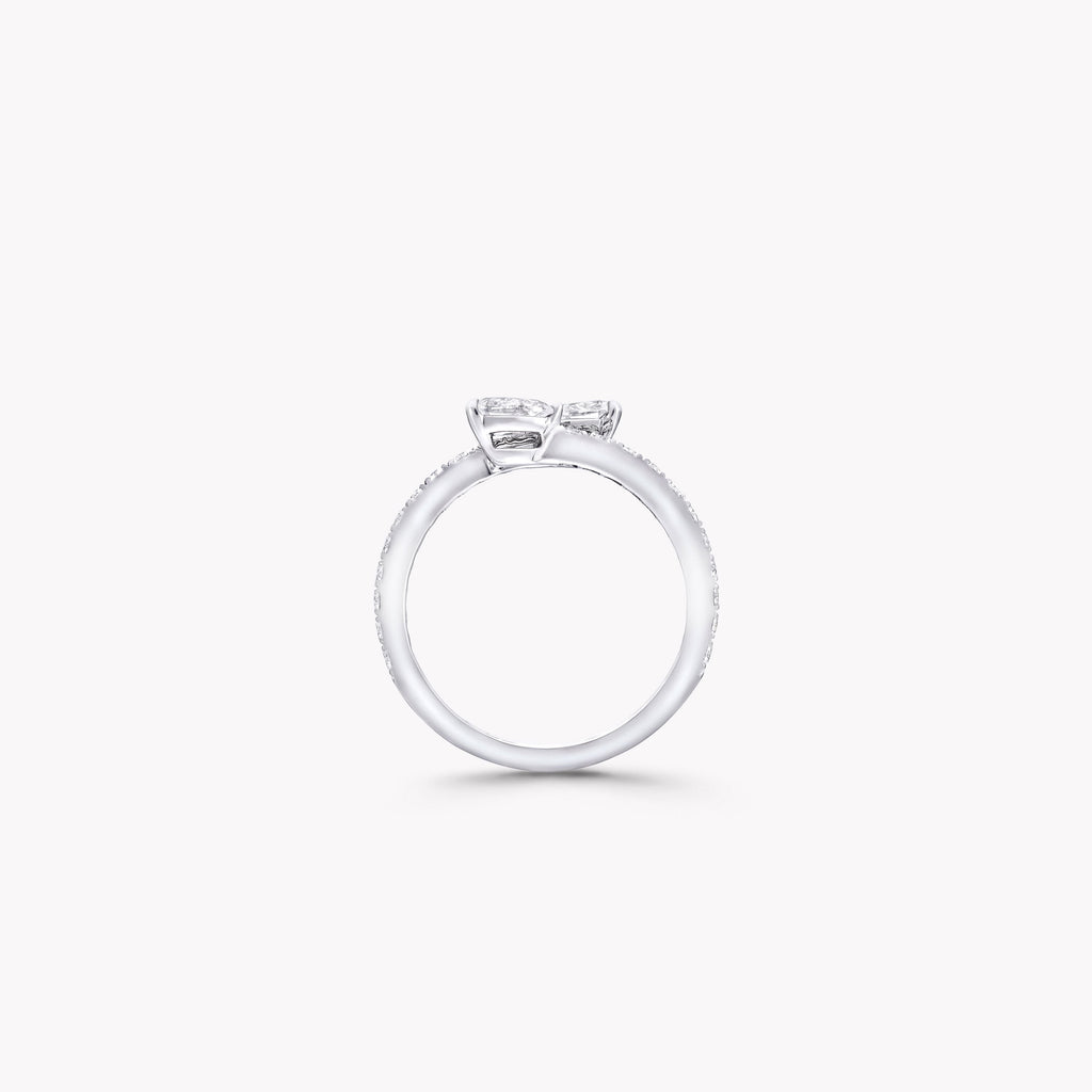 Carave Paris Bypass Pear Diamond Ring
