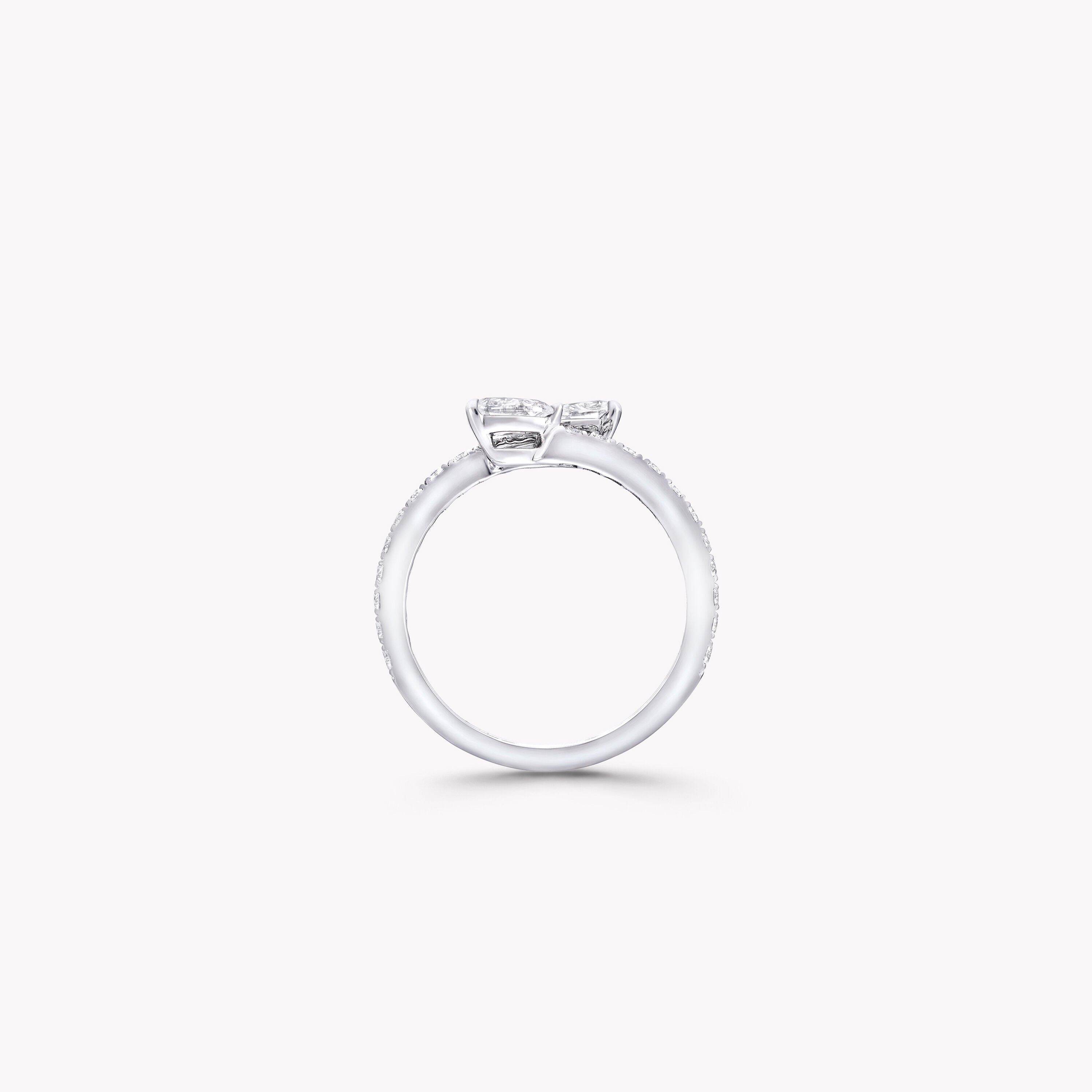 Carave Paris Bypass Pear Diamond Ring
