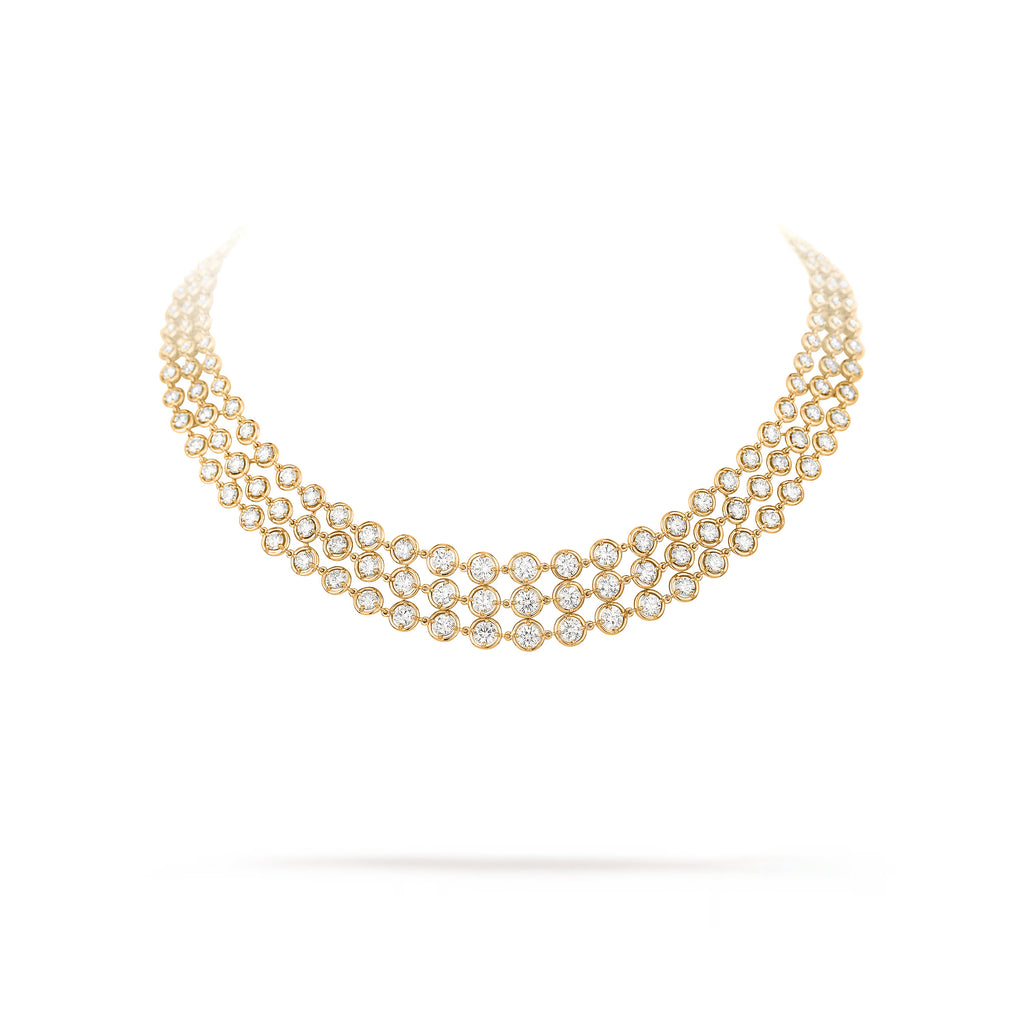 Carave Paris Cascade Bezel Diamond Necklace