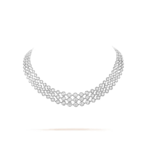 Carave Paris Cascade Bezel Diamond Necklace