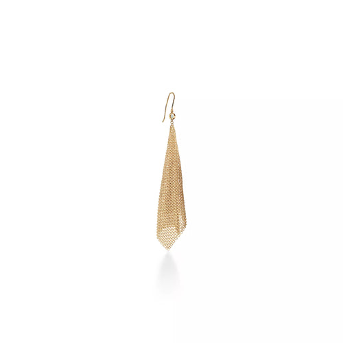 Carave Paris Cascade Chain Mesh Drop Earring