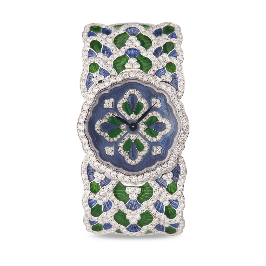 Carave Paris Celestial Garden Diamond Bracelet Watch