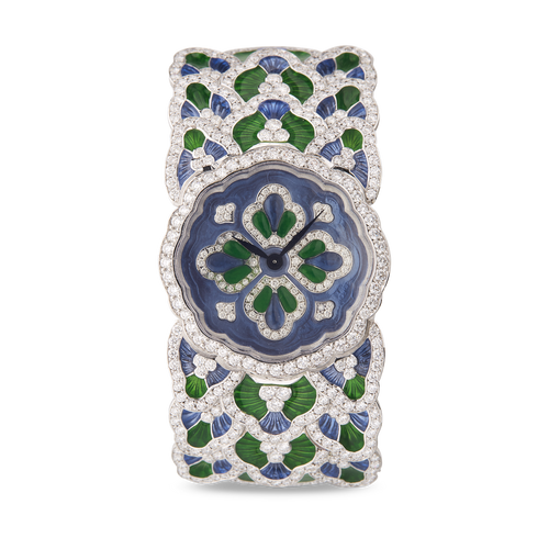 Carave Paris Celestial Garden Diamond Bracelet Watch