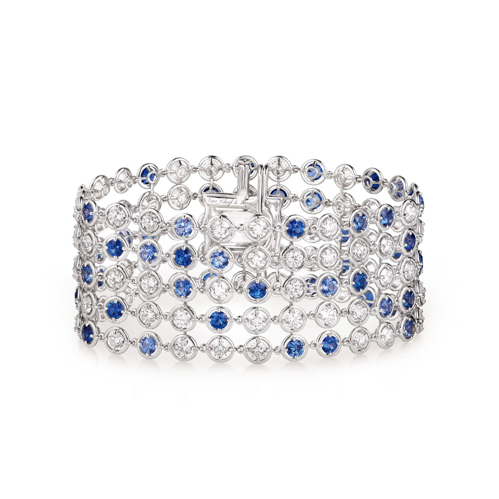 Carave Paris Celestial Radiance Multi-Row Gemstone Bracelet