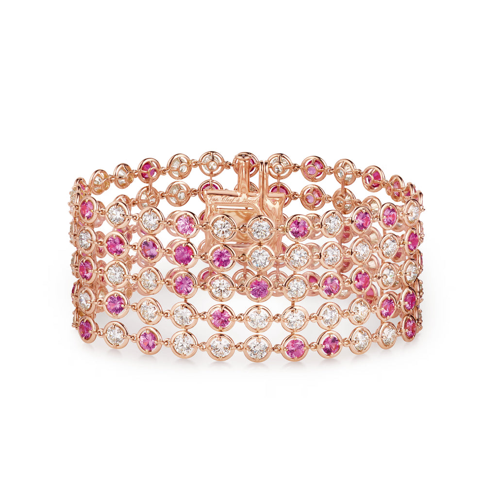Carave Paris Celestial Radiance Multi-Row Gemstone Bracelet