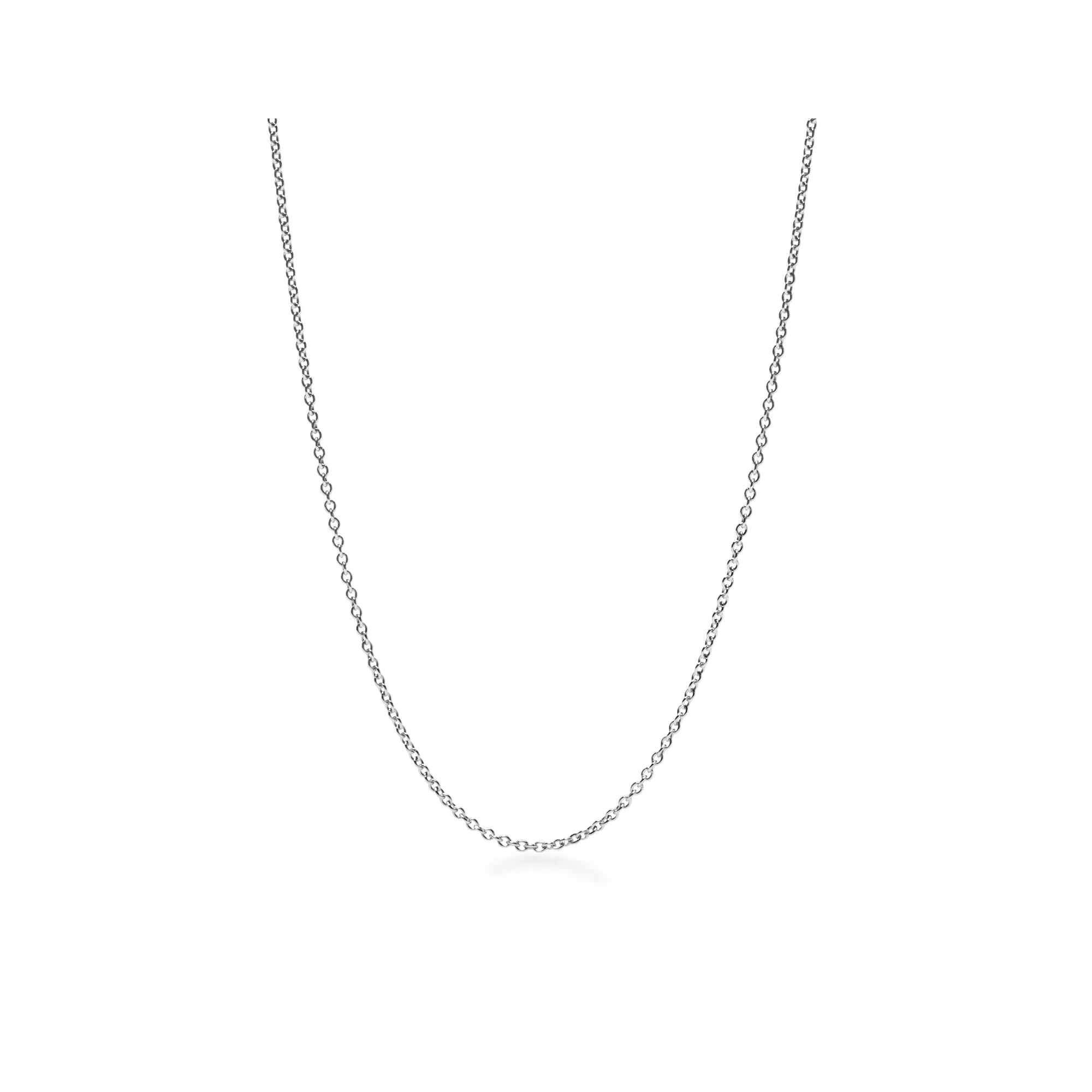 Carave Paris Classic Cable Chain Silver Necklace