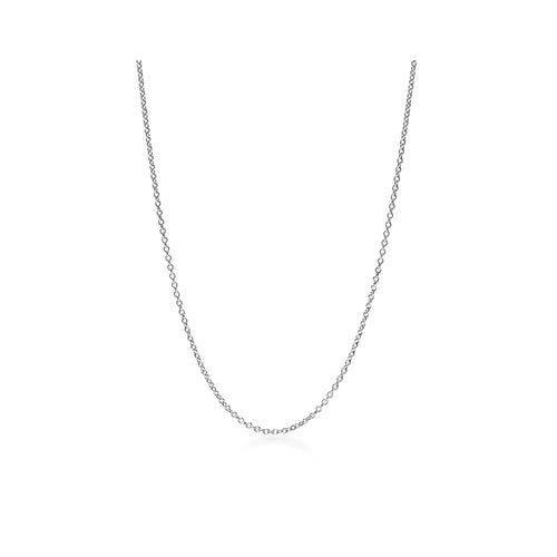 Carave Paris Classic Cable Chain Silver Necklace