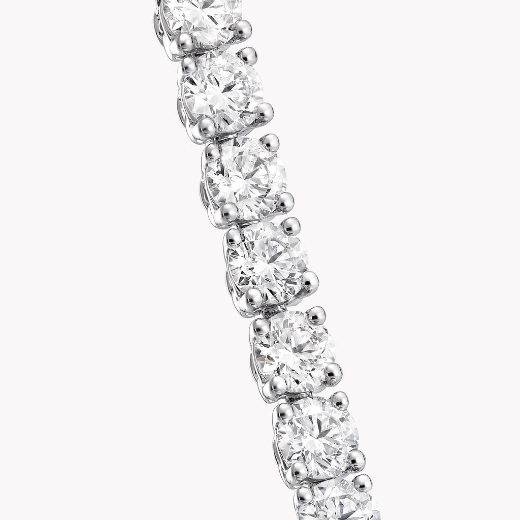 Carave Paris Classic Diamond Tennis Bracelet White Gold