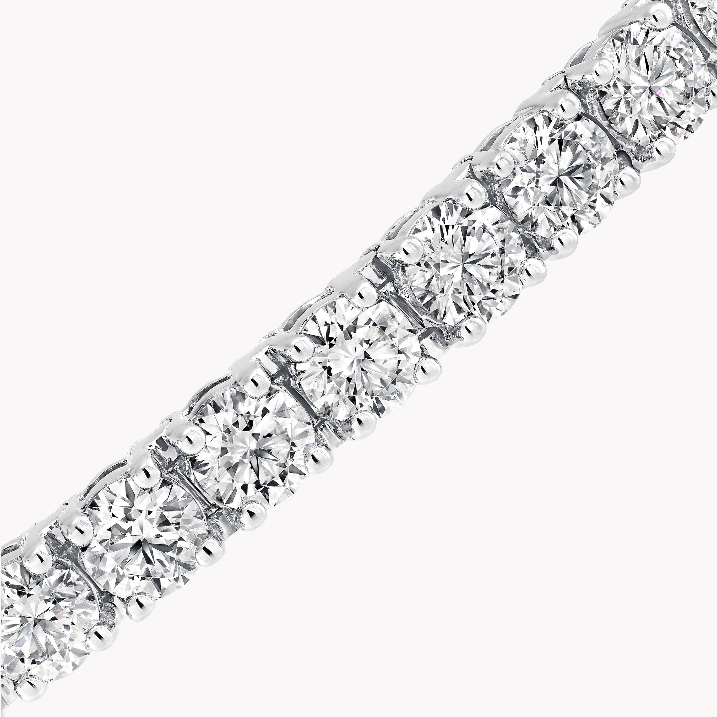 Carave Paris Classic Diamond Tennis Bracelet White Gold