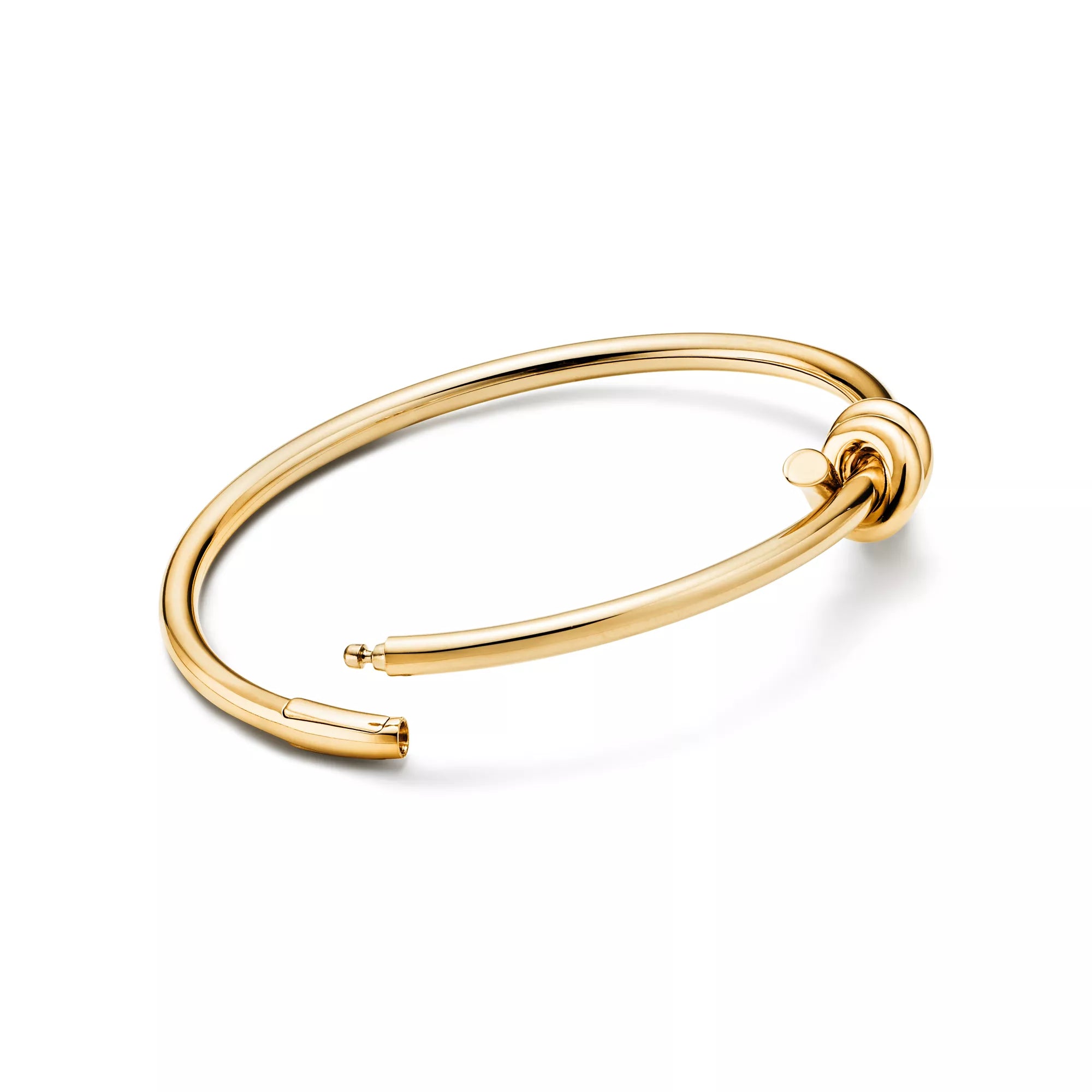Carave Paris Classic Nail Gold Bangle Bracelet