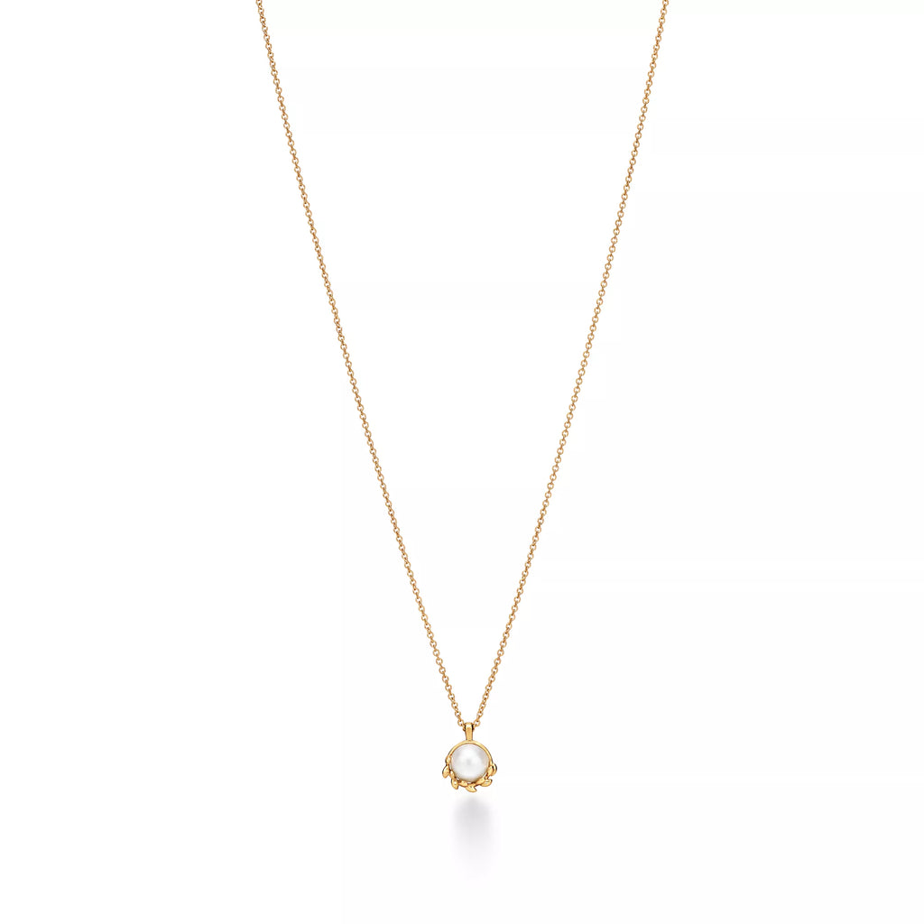 Carave Paris Classic Pearl Solitaire Necklace