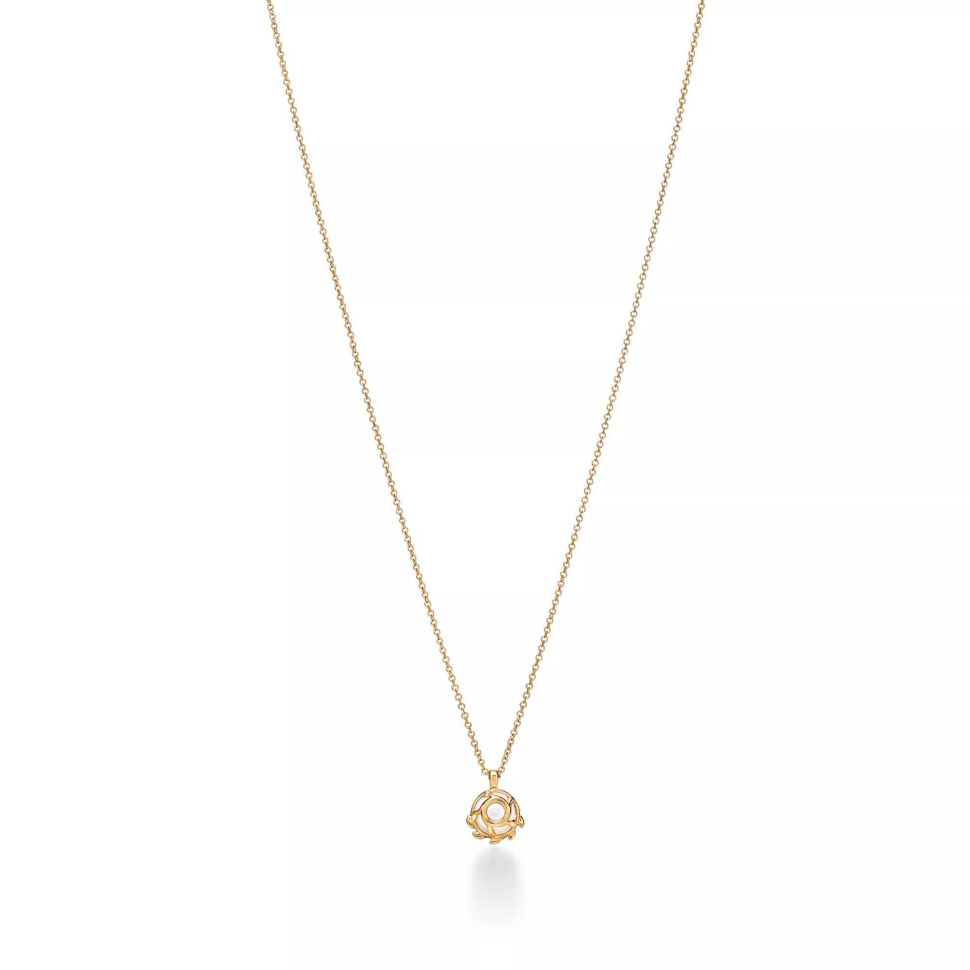 Carave Paris Classic Pearl Solitaire Necklace
