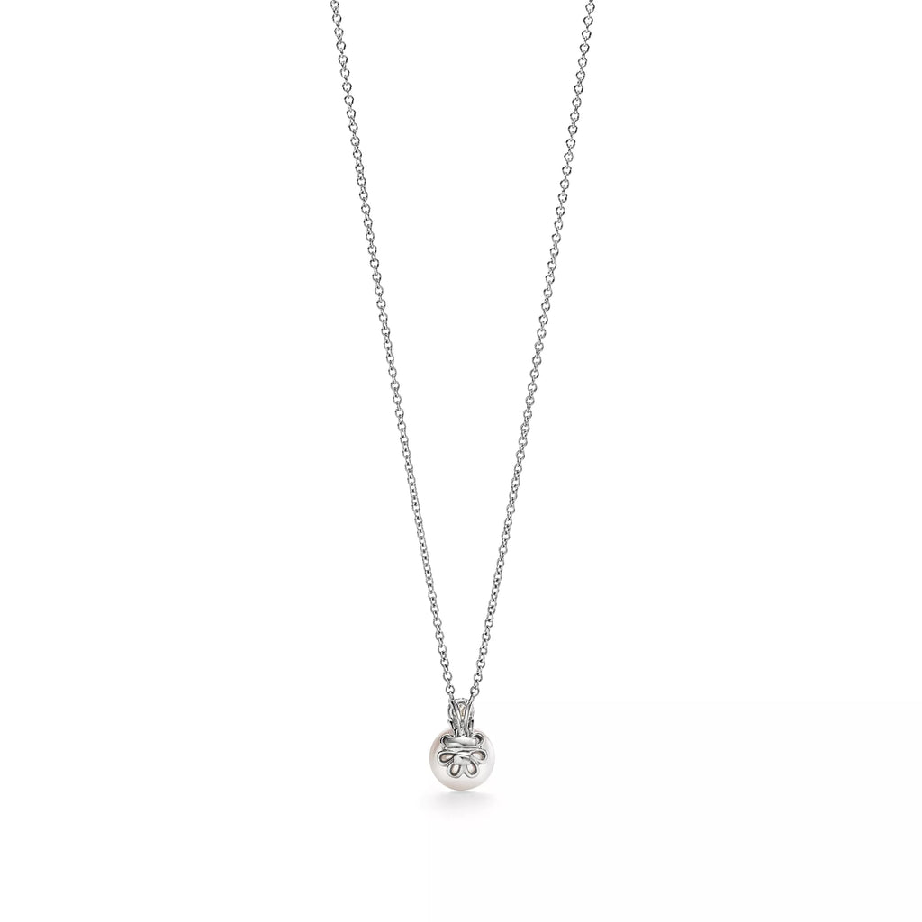 Carave Paris Classic Pearl Solitaire Pendant Necklace