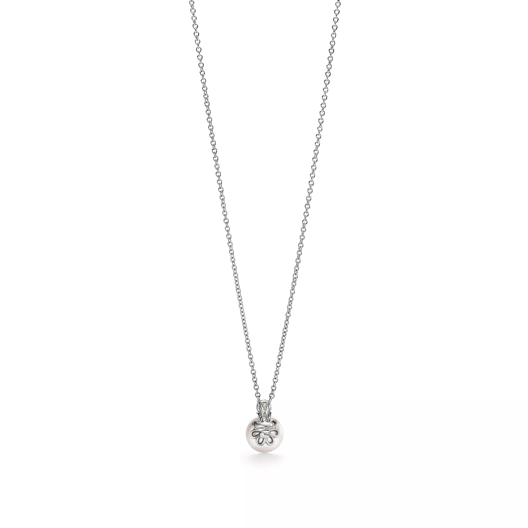 Carave Paris Classic Pearl Solitaire Pendant Necklace