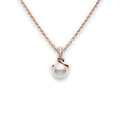 Carave Paris Classic Pearl Swirl Pendant Necklace