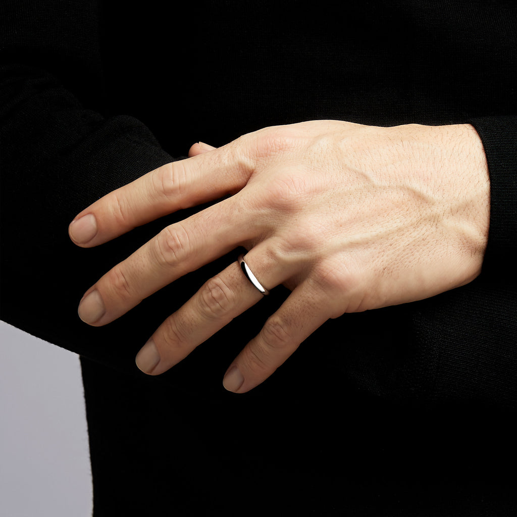 Carave Paris Classic Polished Wedding Band Ring