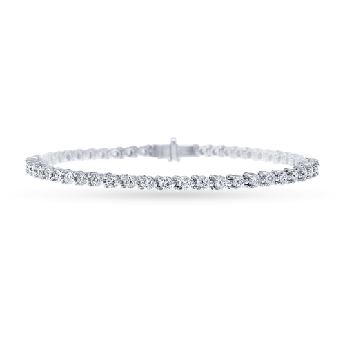 Carave Paris Classic Round Diamond Tennis Bracelet