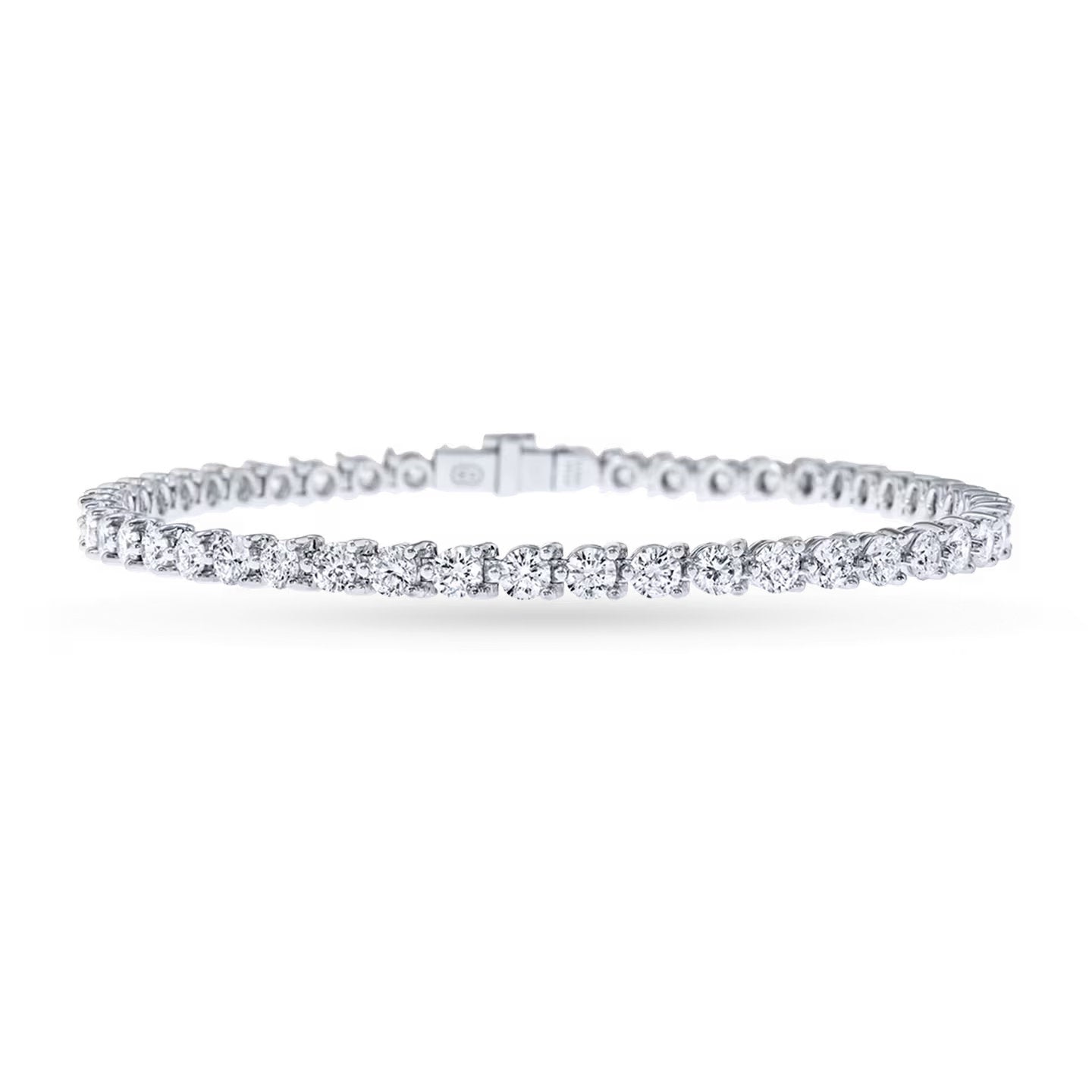 Carave Paris Classic Round Diamond Tennis Bracelet