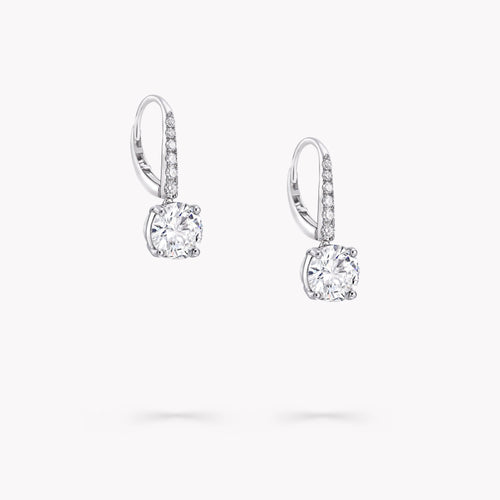Carave Paris Classic Solitaire Drop Earrings