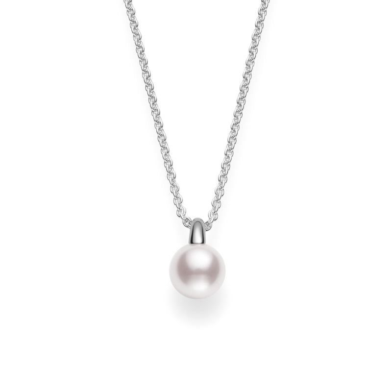 Carave Paris Classic Solitaire Pearl Pendant Necklace
